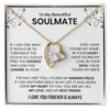 To My Beautiful Soulmate | If I Had One Wish | Forever Love Necklace