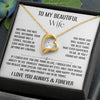 Beautitul Wife Meeting You Was Fate | Romantic Gift For Her | Forever Love Necklace