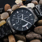 Son Enjoy The Ride, Black Chronograph Watch, Gift For Son From Dad