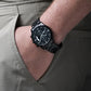 Son Enjoy The Ride, Black Chronograph Watch, Gift For Son From Dad