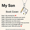 My Little Hero Book Necklace - Perfect Gift For Son