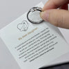 Hug Ring For My Daughter - A Symbol of Love and Protection - Adjustable Ring S925 Silver