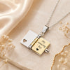 My Little Hero Book Necklace - Perfect Gift For Son