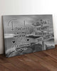 Personalized Names Premium Canvas, Family Is Everything, Gift For Parents