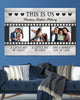 Personalized Photo Names Premium Canvas, Family This Is Us, Family Gift