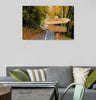 Autumn Forest Road Personalized Multi-Names Canvas