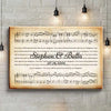 Song Lyrics On Canvas Custom Wall Art Vintage