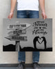 You Will Forever Be My Always Personalized Name & Date Canvas