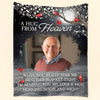 Personalized Photo Blanket - A Hug From Heaven