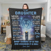 Daughter & Son Blanket - This Old Lion - Christmas Gift Idea For Children From Dad