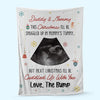 This Christmas Baby Bump - Personalized Blanket - Upload Your Photo