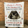 This Christmas Baby Bump - Personalized Blanket - Upload Your Photo