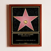 Personalized Custom Wooden Framed Poster - Star Of Fame, Best Mom, Best Dad Of The Year - Mother's Day, Father's Day Gift