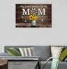 My Greatest Blessings Call Me Mom - Personalized Custom Names Canvas