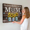 My Greatest Blessings Call Me Mom - Personalized Custom Names Canvas