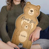 Mama Bear - Gift For Mothers - Personalized Custom Shaped Pillow