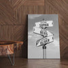 Crossroad of Love - Custom Children Names Premium Canvas