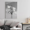 Crossroad of Love - Custom Children Names Premium Canvas