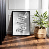 Personalized Family Name & Date Premium Framed Canvas - Vintage Street Sign Wall Art