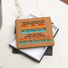 The Only Thing Better Than Having You As My Dad - Personalized Leather Wallet - Father's Day Gift