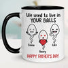 Little Kids We Used To Live In - Personalized Mug - Father's Day Gift