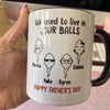 Little Kids We Used To Live In - Personalized Mug - Father's Day Gift