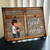 God Gave Me You Kissing Couple Gift - Personalized Poster