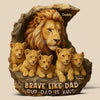 Lion Dad Acrylic 4