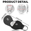 How Lucky I Am - Personalized Custom Pocket Coin Keychain 5