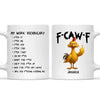 Fcawf Work Vocabulary Mug 1