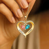 I Love You Forever Birthstone Necklace 7