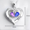 I Love You Forever Birthstone Necklace 4
