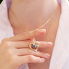 I Love You Forever Birthstone Necklace 6
