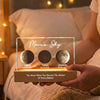 The Moon When You Become The Mother - Custom Moons Phase - Personalized LED Night Light 2