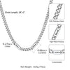 1-6 Name Cuban Chain Necklace 8