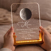 Personalized Night Light - Custom Moon Phase By Date Gift For Mom - Mother's Day Keepsake 2