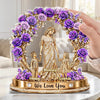 Mom Makes Every Day Beautiful - Personalized Acrylic Plaque - Mother's Day Gifts For Mom, Grandma 3