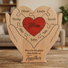 You Are The Piece That Hold Us Together - Personalized Wooden Family Puzzle - Gift For Mom 5