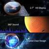2.7inch Crystal Ball with Electronic Display DIY Video Import Possible Unique Gift