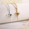 Cross Projection Necklace Pendant For Christian Women