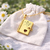 Engraved Message Book Necklace - To My Daughter - Perfect Gift