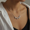 Proud To Be Your Dad - Magnetic Hearts Necklace - Gift Idea For Daughter