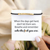 Remember Who You Are Motivational Tube Bracelet