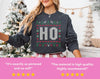 Unisex Funny Couples Ugly Christmas Sweater - Where's My Ho At