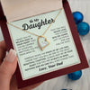 Daughter Never Lose - Forever Love Necklace - Best Gift For Daughter From Dad