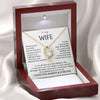 To My Wife - Meeting You Was Fate - Forever Love Necklace