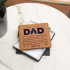 Graphic Leather Wallet  - How Hard You Work - Father's Day Gift For Dad