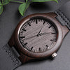 Forget Father's Day I Love You Every Day - Engraved Wooden Watch