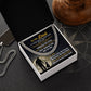Dad My Forever Hero, Cuban Link Chain Necklace, Father's Day Gift For Dad