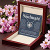 Soulmate My Life My Love - Love Knot Necklace - Anniversary Gift For Soulmate